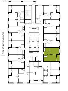 1-к квартира, вторичка, 39м2, 25/25 этаж