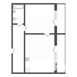 1-к квартира, вторичка, 37м2, 21/25 этаж