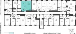 1-к квартира, вторичка, 40м2, 7/10 этаж