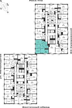 3-к квартира, вторичка, 72м2, 20/25 этаж