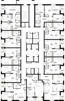 1-к квартира, вторичка, 39м2, 23/25 этаж