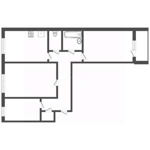 3-к квартира, вторичка, 77м2, 8/10 этаж