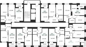 2-к квартира, вторичка, 58м2, 6/15 этаж