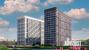 3-к квартира, строящийся дом, 80м2, 1/16 этаж