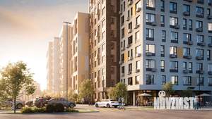 2-к квартира, вторичка, 46м2, 1/15 этаж