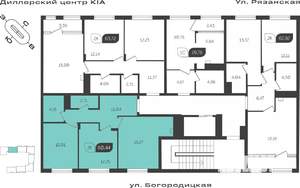 2-к квартира, вторичка, 60м2, 2/4 этаж