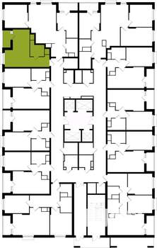 Студия квартира, вторичка, 31м2, 3/25 этаж