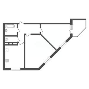 2-к квартира, вторичка, 58м2, 4/10 этаж