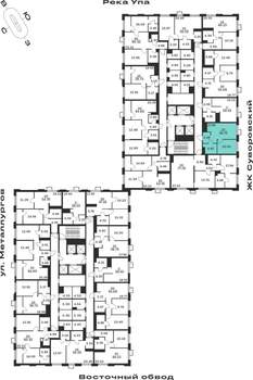 1-к квартира, вторичка, 37м2, 4/25 этаж