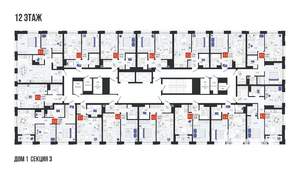 2-к квартира, вторичка, 53м2, 12/19 этаж