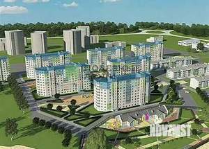 1-к квартира, строящийся дом, 43м2, 3/10 этаж