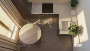 1-к квартира, строящийся дом, 39м2, 4/9 этаж