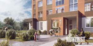 2-к квартира, строящийся дом, 56м2, 1/9 этаж
