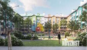 1-к квартира, сданный дом, 43м2, 2/5 этаж