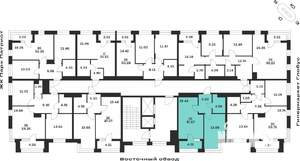 1-к квартира, вторичка, 47м2, 13/13 этаж