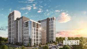 2-к квартира, строящийся дом, 53м2, 15/25 этаж