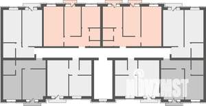 2-к квартира, строящийся дом, 47м2, 2/3 этаж