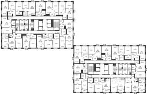 2-к квартира, вторичка, 55м2, 3/25 этаж