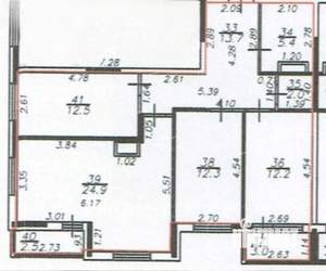 3-к квартира, вторичка, 83м2, 8/12 этаж