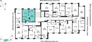 1-к квартира, вторичка, 38м2, 2/15 этаж