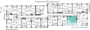 1-к квартира, вторичка, 33м2, 7/9 этаж