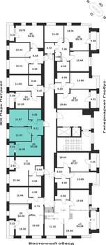 2-к квартира, вторичка, 50м2, 6/16 этаж