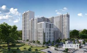 3-к квартира, строящийся дом, 79м2, 3/25 этаж