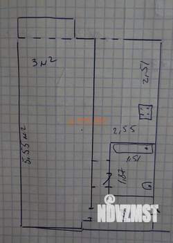1-к квартира, вторичка, 31м2, 4/5 этаж