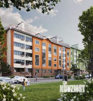 2-к квартира, строящийся дом, 64м2, 5/5 этаж