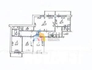 4-к квартира, вторичка, 110м2, 9/9 этаж