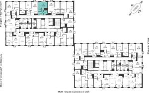 Студия квартира, вторичка, 28м2, 19/25 этаж