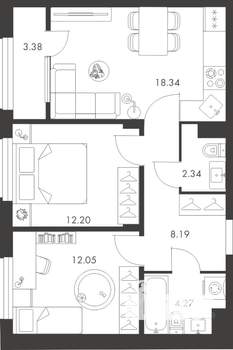 Фото квартиры на продажу (1)