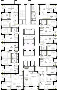 1-к квартира, вторичка, 39м2, 25/25 этаж