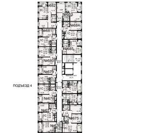 1-к квартира, строящийся дом, 32м2, 9/18 этаж