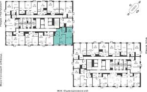 3-к квартира, вторичка, 72м2, 20/25 этаж