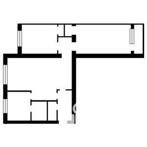 3-к квартира, вторичка, 60м2, 6/9 этаж