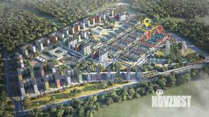 2-к квартира, строящийся дом, 77м2, 4/5 этаж