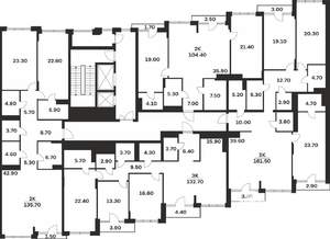 3-к квартира, вторичка, 162м2, 9/9 этаж