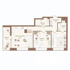 Фото квартиры на продажу (1)
