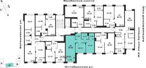 2-к квартира, вторичка, 60м2, 7/15 этаж