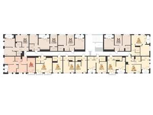 2-к квартира, строящийся дом, 58м2, 2/5 этаж