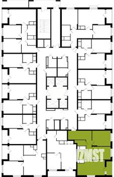 2-к квартира, вторичка, 66м2, 9/25 этаж