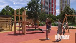 1-к квартира, строящийся дом, 38м2, 24/25 этаж