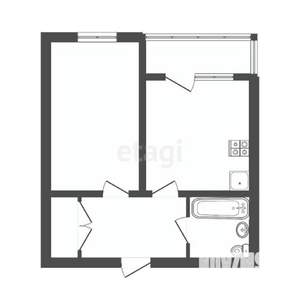 1-к квартира, вторичка, 38м2, 9/22 этаж