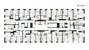 2-к квартира, вторичка, 59м2, 18/19 этаж