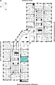 Студия квартира, строящийся дом, 30м2, 1/25 этаж