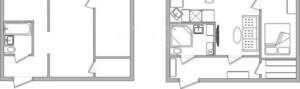 2-к квартира, вторичка, 45м2, 3/5 этаж