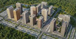 2-к квартира, вторичка, 57м2, 1/20 этаж