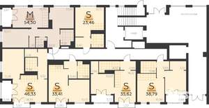 1-к квартира, вторичка, 37м2, 1/5 этаж