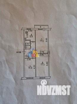 3-к квартира, вторичка, 62м2, 5/5 этаж